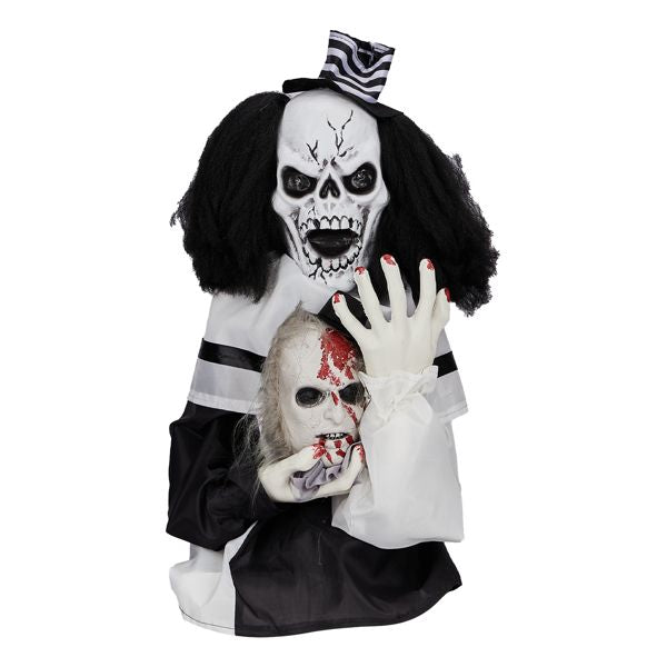 halloween scary clown decoration