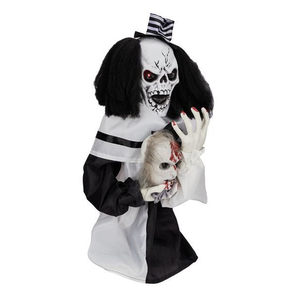 halloween scary clown decoration